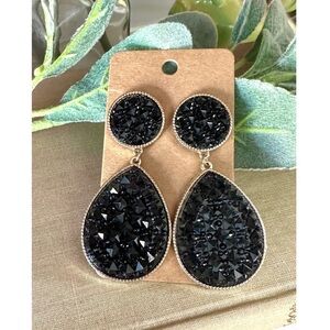 Black earrings
